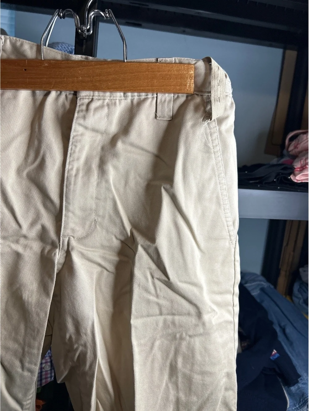 Old Navy Beige Cotton Khaki Pants Size 18 Regular